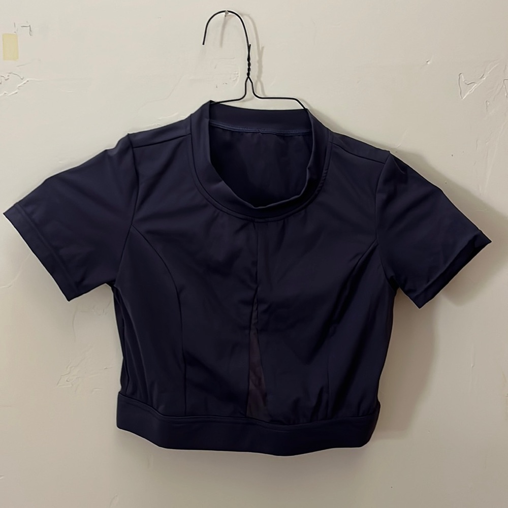 Popflex workout crop top Tee
